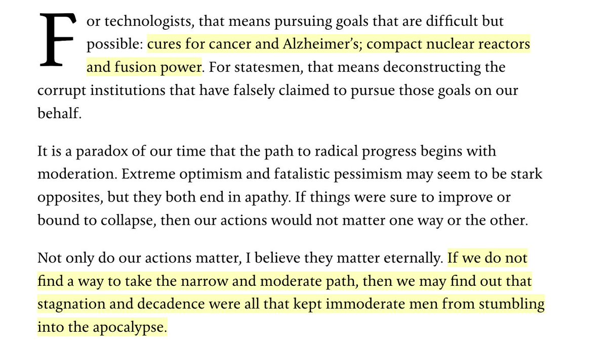 helloworld19284's tweet photo. As for the world outside of Peter Thiel's goobledygook, it appears much the same as it was in 2026—just with better nuclear reactors and a longer lifespan. https://t.co/Zc9VNhF4Om