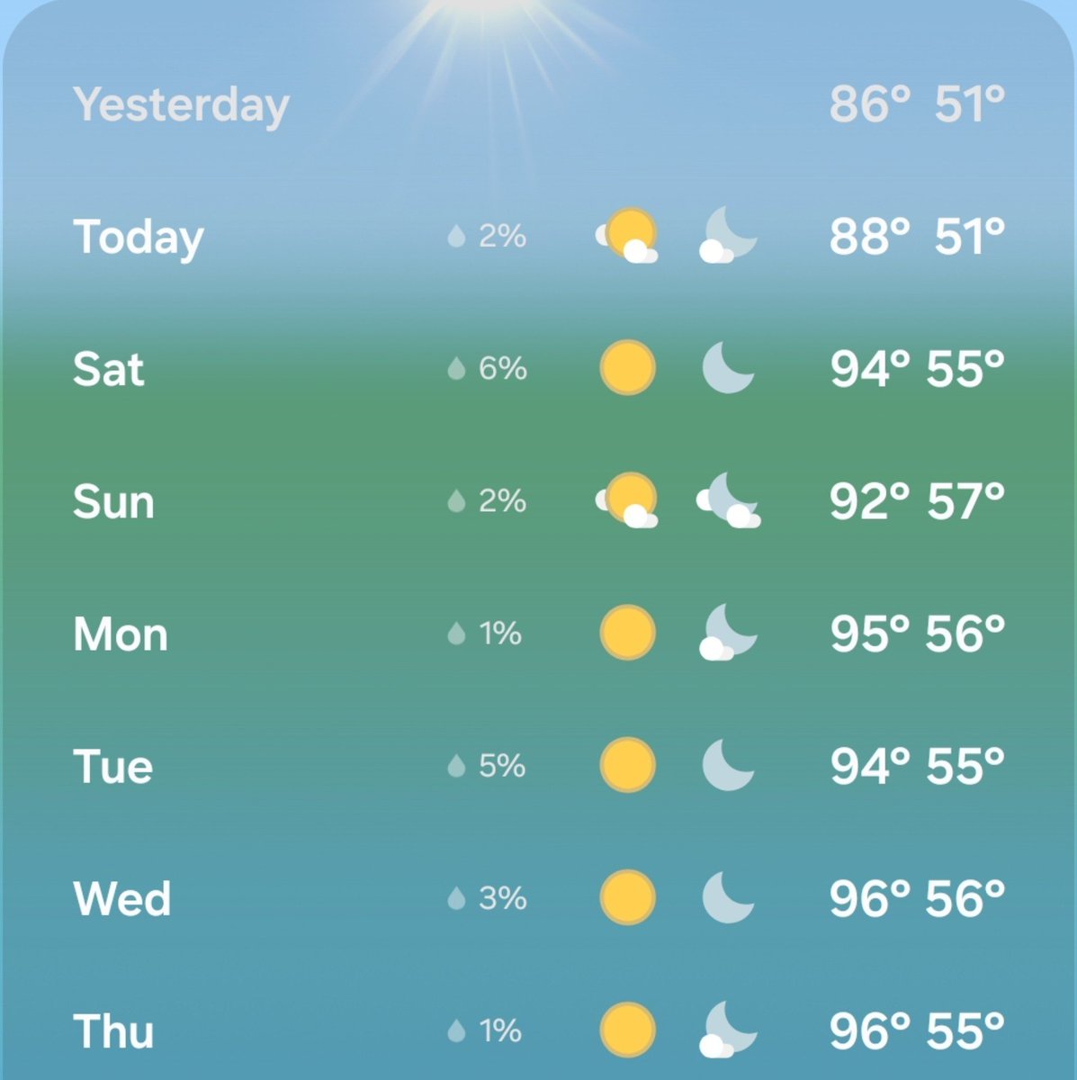 HuntSumZombiez's tweet photo. I'm so excited it's Autumn, but also looking at the weather, like WTF!!! Summer is over bitch, get with the program!
#StillSummerWeather #HotOutside #SouthernOregon #INeedSweaterWeather https://t.co/K3BrMCNLza