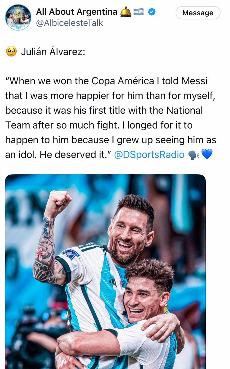 572fcb's tweet photo. imagine being a champion &amp; your first thought is “i’m happier for you than i am for myself.” there’s no greater testament to who you are than the way your people love you https://t.co/SOLsmpkdpf