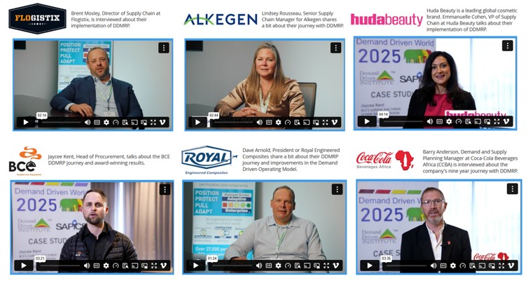 ddinstitute's tweet photo. Real people, real companies, real results. We have dozens of short executive interviews across a wide array of industries talking about their #DemandDriven journey. https://t.co/xztcO7Qx8E

#DDMRP #SupplyChainInnovation #SupplyChainResilience #SupplyChainTransformation https://t.co/oNEI6PaNMQ