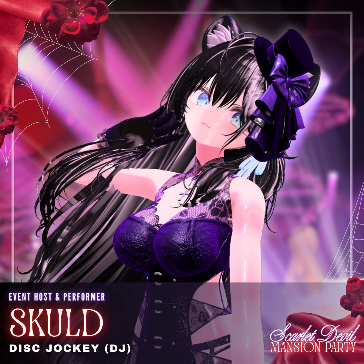 StudioJAW_X's tweet photo. 🦇 Scarlet Devil Mansion Party 26 🎃
Come out for night of fun! #SDMP_VR
Oct 22, 11:10 PM (PDT)
I'll be closing out the night with some good ol' Touhou EDM!
So don't miss it!
(Event starts at 8PM PDT)
#VRChat #Halloween #東方Project https://t.co/BvJRi9xW4d