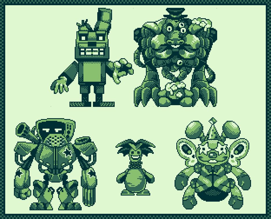 ThatSaladGal's tweet photo. Happy Frickbear Friday y’all! If you didn’t see, our TPRR x Frickbears 3 collab came out!  👀

I did a LOT of work for this update, so I’m making an update thread for the first time in a while!!  Starting with the TPRR salvage sprites!

(1/6)

[ #Frickbears3 #TPRR #Roblox #Fnaf ] https://t.co/whD42fcy57