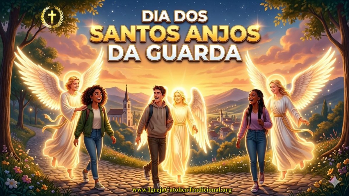 monshectorrios's tweet photo. FESTA:ANJOS DA GUARDA-2 de outubro-ICT #ICTTV
São Bernardo, abade:
"A teu respeito ordenou a seus anjos que te guardem em todos os teus caminhos(Sl 90,11). Sejamos-lhes fiéis, sejamos gratos a tão grandes protetores; paguemos-lhes com amor; honremo-los." https://t.co/Yki3a3HyN1 https://t.co/VwHsikSXbf