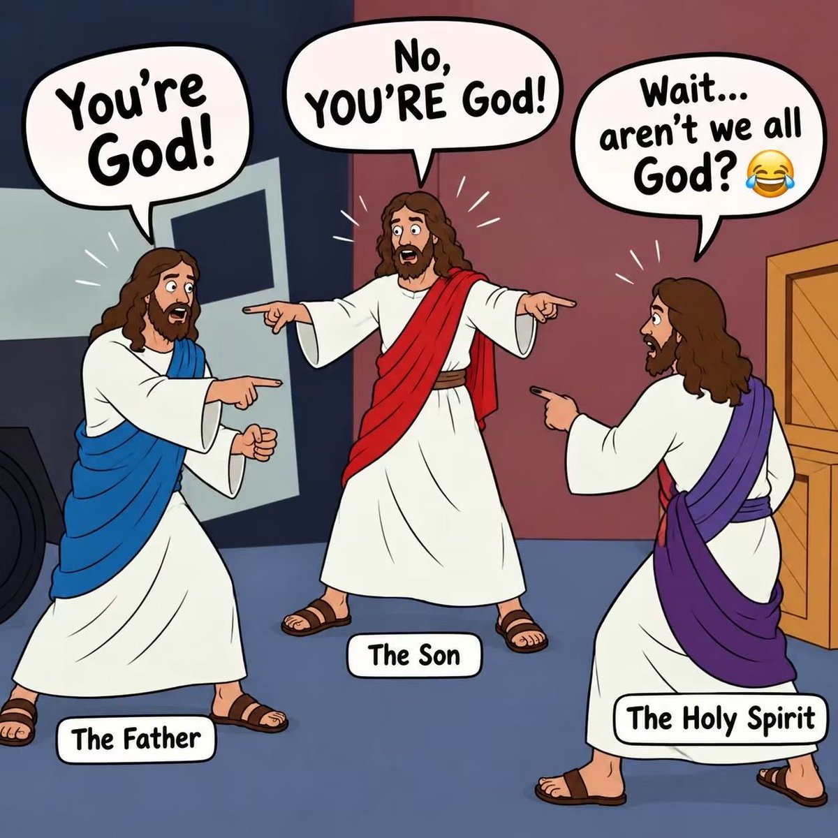 MashrufM's tweet photo. Who’s God Again? 🤔 https://t.co/HvpVMJpLjG