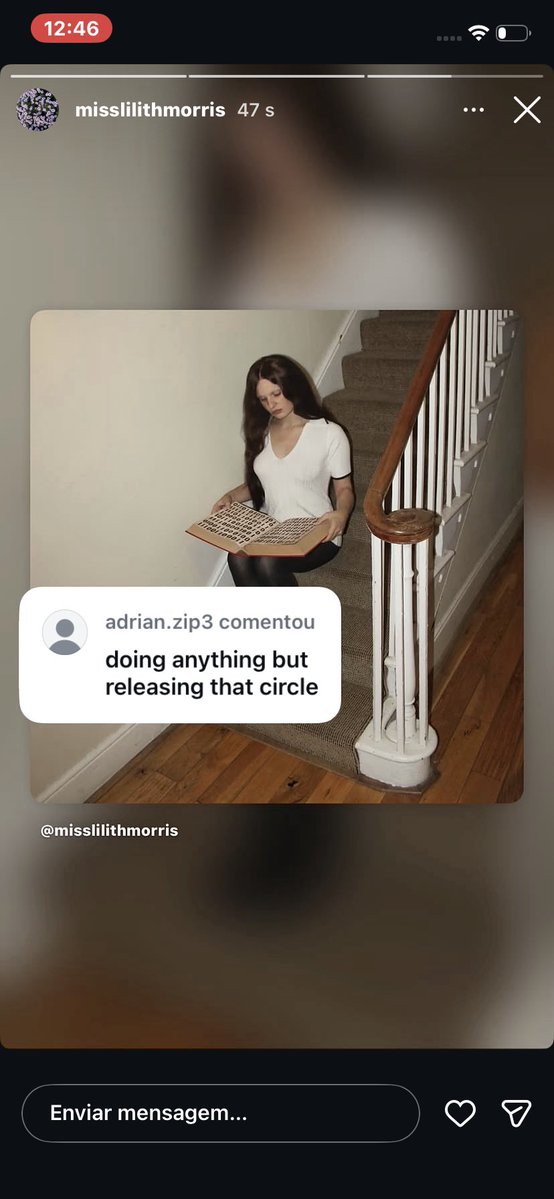 Moxxxie142's tweet photo. GENTE ADIVINHEM QUEM FOI MENCIONADO NO STORIES DA LILITH MORRIS https://t.co/h5VLd1Fz8C
