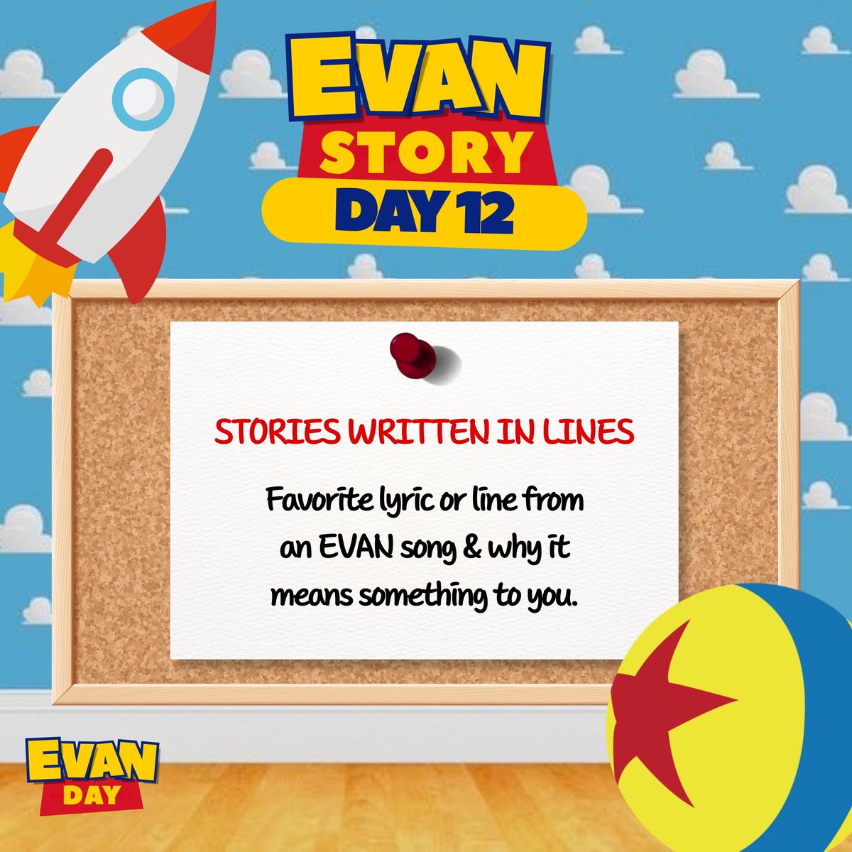 HeeseungGlobal's tweet photo. [🧸] D-12 | #EVAN_STORY 

𝙎𝙤𝙢𝙚 𝙨𝙩𝙤𝙧𝙞𝙚𝙨 𝙖𝙧𝙚 𝙬𝙧𝙞𝙩𝙩𝙚𝙣 𝙞𝙣 𝙡𝙞𝙣𝙚𝙨🎙️🎶

Which lyric from EVAN songs speaks to you the most? Share your favorite lyric or line from EVAN songs and tell us what makes it special to you.

—————————

LYRIC MASTER EVAN
#EVANBetweenTheLines #EVAN #에반 @h_evva_n @evan_officialJP