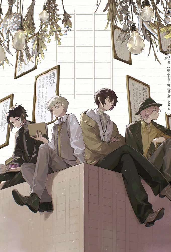 LibraryBsd's tweet photo. Bungo Stray Dogs Resonnant Japanese - Cleaned Cover 

Cleaned by @LibraryBsd https://t.co/YiZlvrl6KD
