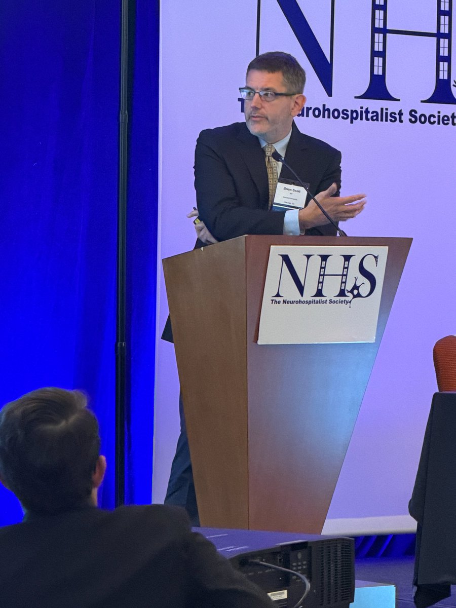 Neurohosp's tweet photo. Morning recap 🧠 Dr. Brian Scott on emerging CNS tumor immunotherapies, Dr. Kiran Thakur on telling neuroinfection from immune toxicity &amp; Dr. Dylan Ryan on stroke in cancer patients, a lively one with great Q&amp;A!
 #Neurohospitalist #NeuroOncology #NHS2026 https://t.co/AEdyMHyAhk