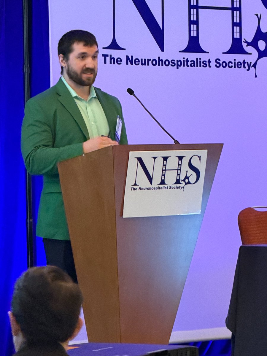 Neurohosp's tweet photo. Morning recap 🧠 Dr. Brian Scott on emerging CNS tumor immunotherapies, Dr. Kiran Thakur on telling neuroinfection from immune toxicity &amp; Dr. Dylan Ryan on stroke in cancer patients, a lively one with great Q&amp;A!
 #Neurohospitalist #NeuroOncology #NHS2026 https://t.co/AEdyMHyAhk