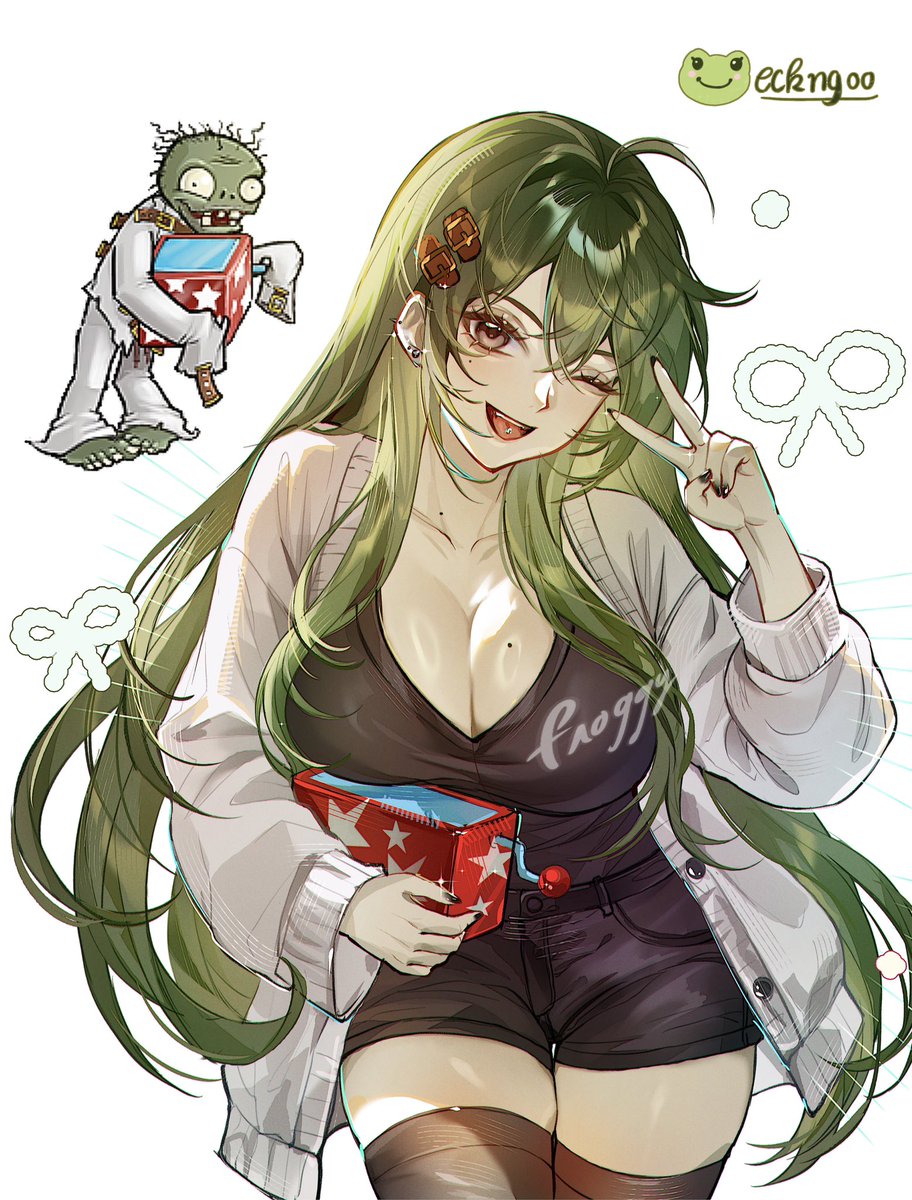 echngocutii's tweet photo. Another PVZ girl joins the collection ✨🧟‍♀️
#Plantvszombie #viral #artmoot #fyp https://t.co/f8Z1KbvR7u