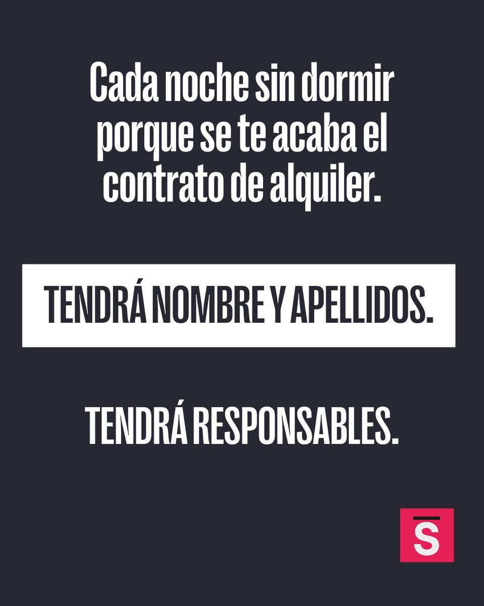 josfer_g's tweet photo. Cada noche sin dormir porque se te acerca la finalización de contrato del alquiler, tiene responsables. https://t.co/bq1pOg7xNV