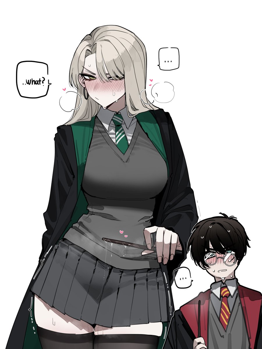 ratatatat74's tweet photo. Malfoid vs Potter dueling club https://t.co/lwh9ekUczq