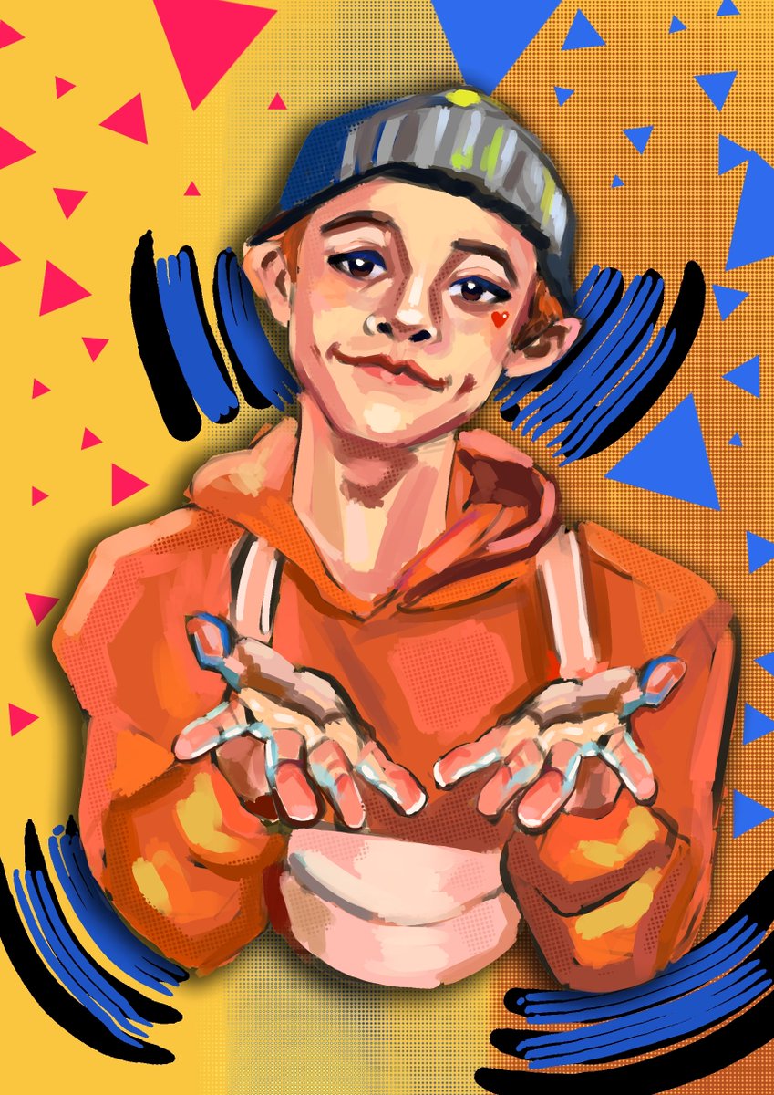 themothandcat's tweet photo. FOIVE 
OUR GOLDEN ACE BANG CHAN
#스테이의_영원한_자부심_방찬
#BangChanEmpireOfTalent
#HappyBangChanDay #digitalartㅤ #fanart https://t.co/WrzDPIeEdN