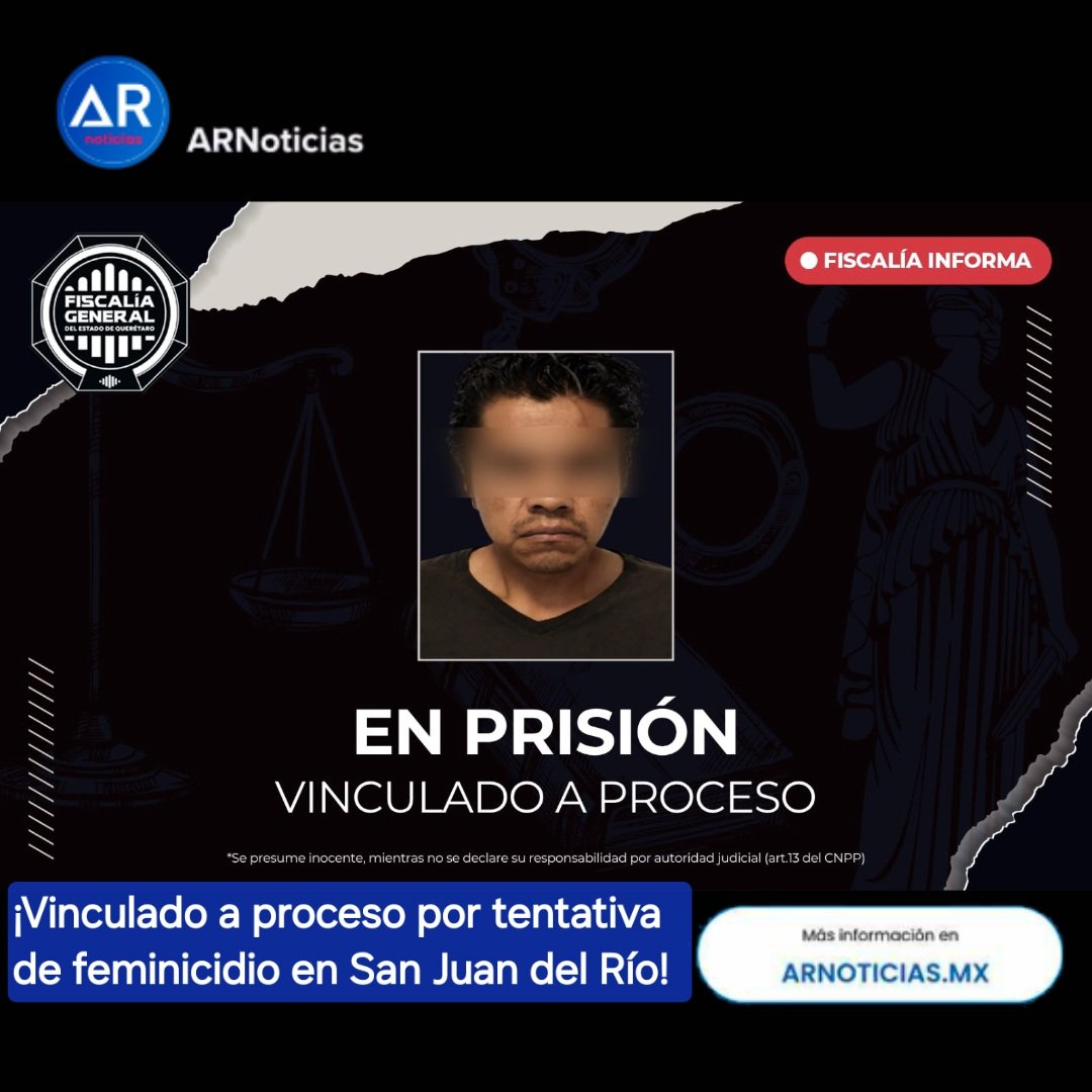 arnoticiasmx's tweet photo. #SanJuanDelRío #Querétaro #FiscalíaQro #PID #JusticiaQro #NoMásViolencia #NoticiasQuerétaro
🔗 Más información aquí
https://t.co/rCIyM5zbG6 https://t.co/cf7v8q3G7C