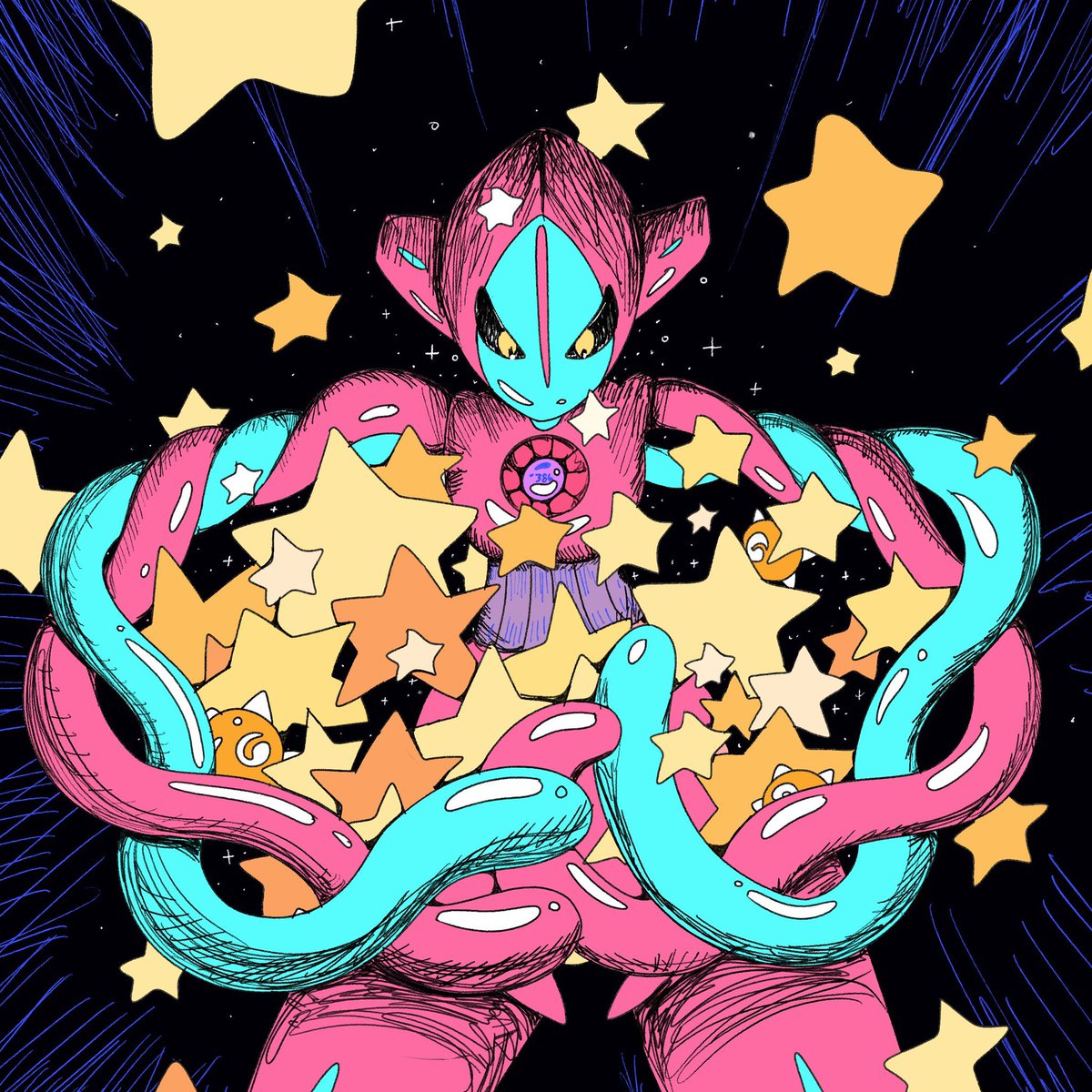 guppiesz's tweet photo. i love the stars and the stars love me https://t.co/1B0mRvAYIG