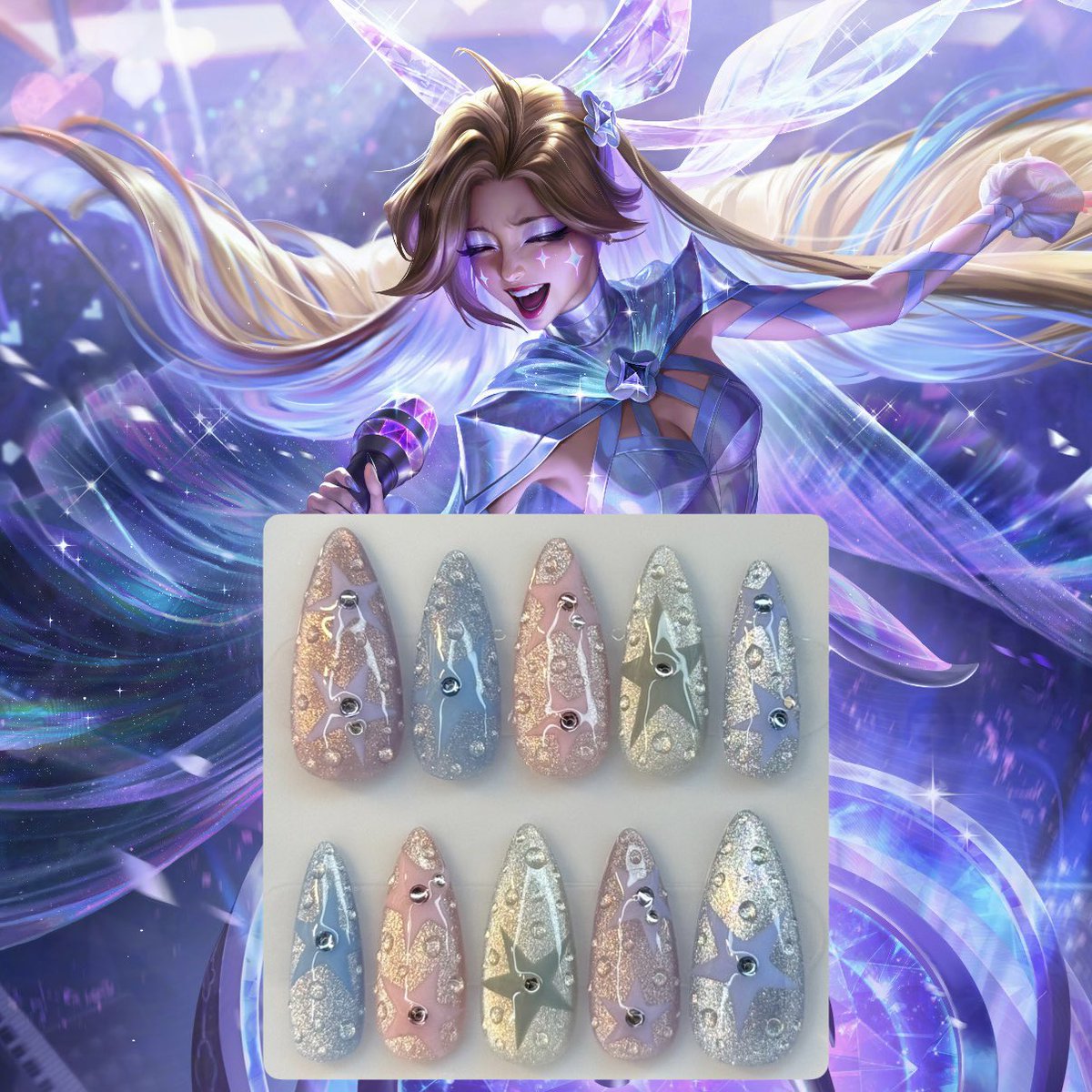 eviefoxiee's tweet photo. latest league of legends sets <3 https://t.co/2BhdWavNCR