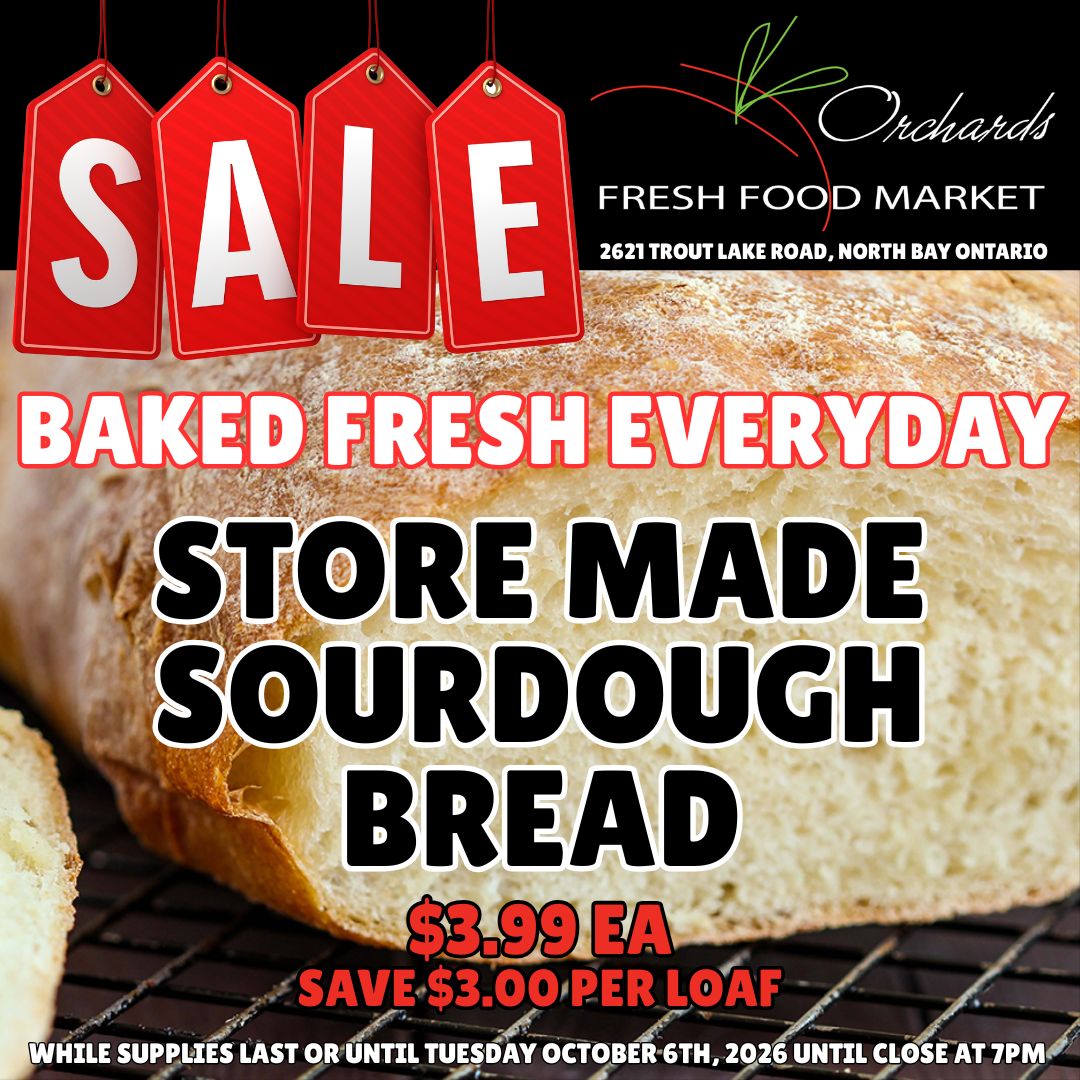 OrchardsFF's tweet photo. THIS WEEK’S SPECIALS!! 🛒✨
Swipe through for great deals!
Prime Ribeye Steaks
Hayter’s Turkey Bacon (375g)
Store-Made Sourdough
Emmi Le Gruyère (150g)
Hot Gypsy Salami
Garlic Expressions
#SaleAlert #Features #whilesupplieslast #weeklyspecials #butchershop #bakery #deliciousfood https://t.co/Ue6HIzS6hs