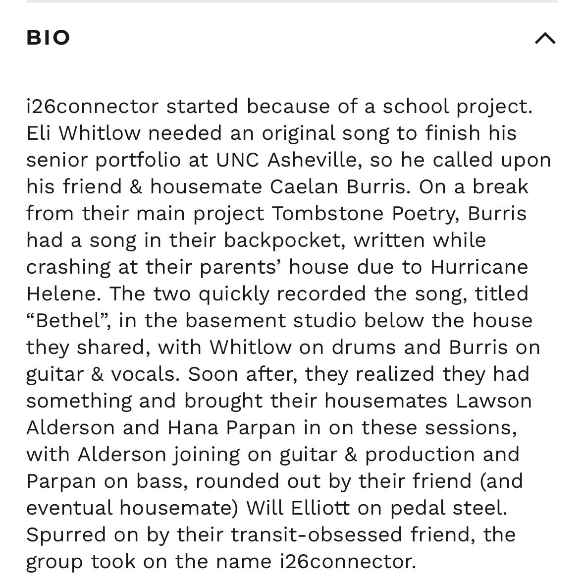 MonrovianPrince's tweet photo. i26connector signed to Tiny Engines and I wrote the bio for their debut self-titled, soon to be available on vinyl/cassette!

but seriously this album is real fucking deal if I haven’t said that enough already and y’all better be ready for their world takeover https://t.co/yPVwq5PRwO