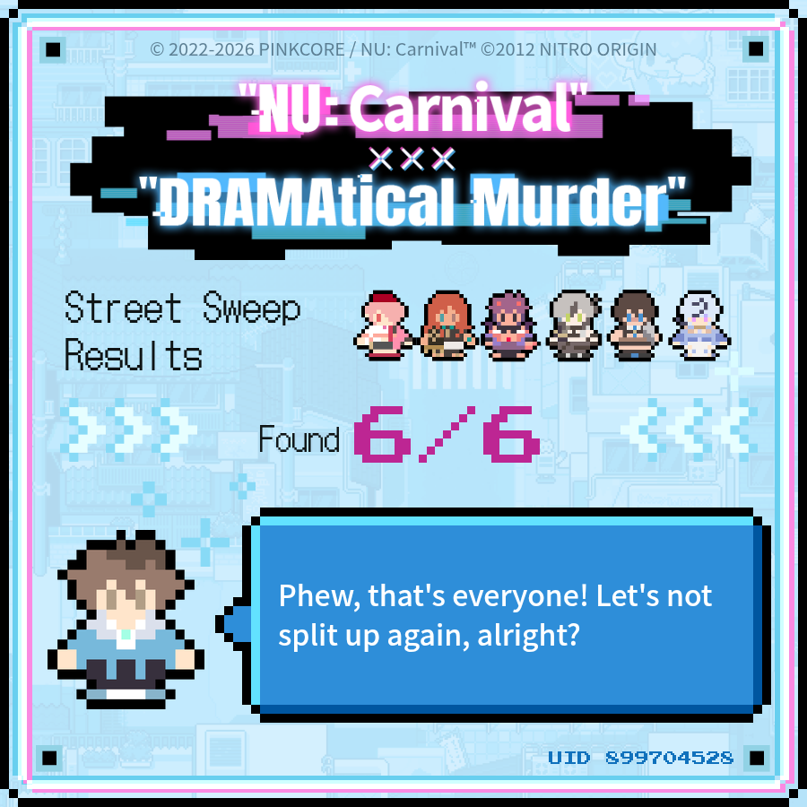 tanukichiss's tweet photo. @NUCarnivalEn UID: 899704528

#NUCarnival #CYBERNEticalParadox https://t.co/KI8z4G6hIs
