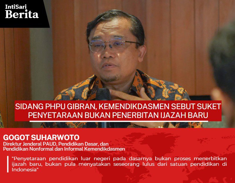 luludarauta's tweet photo. ini bukti bahwa proses penyetaraan Gibran sesuai aturan tanpa ada unsur penerbitan ijazah baru https://t.co/489tAdo8Gp