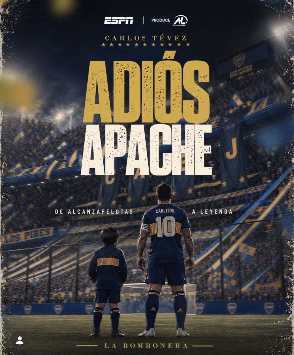 PlanetaBoca's tweet photo. 📸 Carlos Tevez hace oficial su partido homenaje en La Bombonera. Fecha a confirmar. https://t.co/7DnR8LTmkf