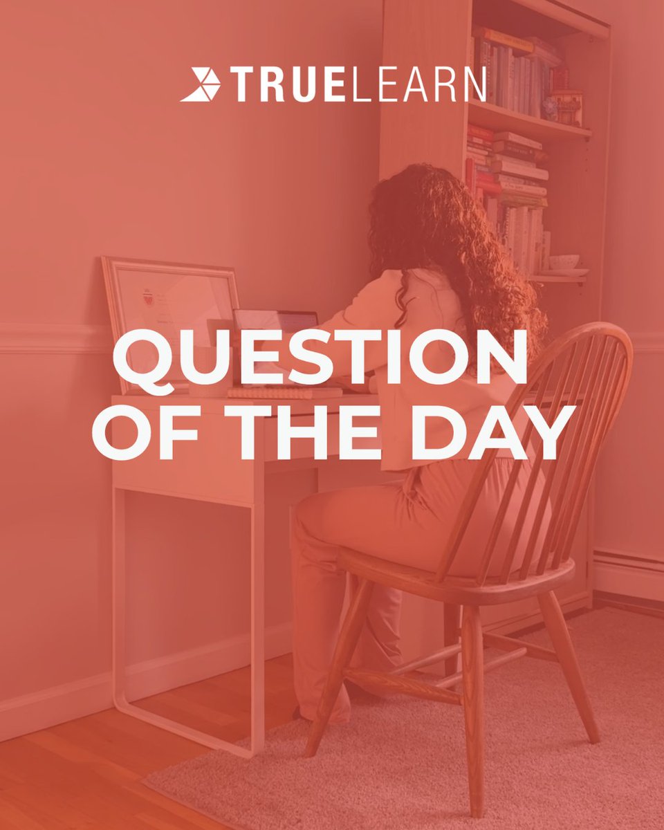 TrueLearnLLC's tweet photo. Question of the Day! This question is brought to you by our BCBA question bank! Swipe through to read, take your time, and let us know your guess in the thread.

A. Effective
B. Generality 
C. Behavioral
D. Technological https://t.co/LRtkbvIzUf