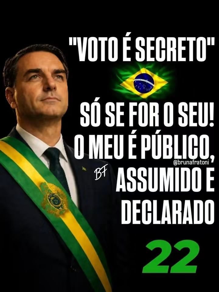 Na_val22's tweet photo. O meu voto é 2️⃣2️⃣🇧🇷
E o seu? https://t.co/Cvw4sdYkOT