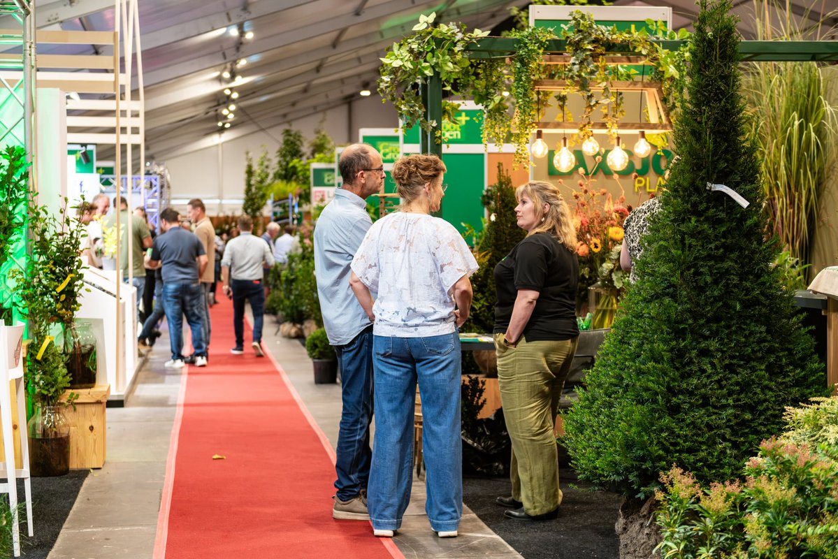grootgroenplus's tweet photo. De laatste beursdag zit erop! 🌱 

Drie dagen lang #GrootGroenPlus vol met groen, gezelligheid en mooie ontmoetingen. Ontzettend bedankt voor jullie bezoek &amp; tot 6-8 oktober 2027!

We kijken ernaar uit om samen met jullie weer een mooie editie van GrootGroenPlus neer te zetten! https://t.co/CjuFBddyYB