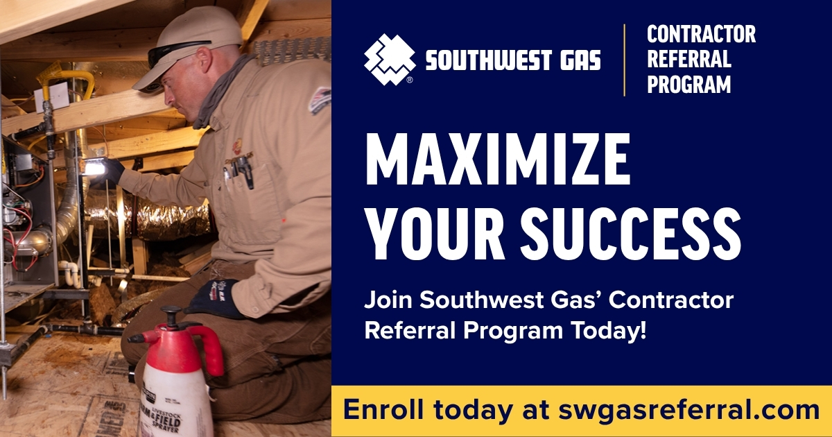 SWGas's tweet photo. Is your home heating system ready for the season? Southwest Gas connects you with licensed HVAC professionals through our Contractor Referral Program.
From October 1 to November 30, participating contractors offer a $100/per unit flat-fee heating inspection — no travel fees. This includes a full inspection of your natural gas furnace.
Ask contractors:
•What’s included in the inspection?
•Are additional services or parts quoted separately?

Get started today at https://t.co/K6sSoUNhem.