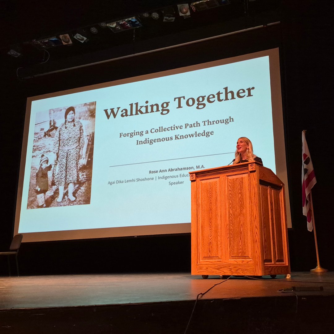 WYOEducation's tweet photo. Supt. Megan Degenfelder and the #WyDeptEd Standards & Assessment team welcomed over 600 attendees to the Native American Education Conference, which provided a vital platform for advancing Indigenous education and language revitalization. https://t.co/OmSNdqHBGr
#WyoEdChat https://t.co/yKe4wB2cEI