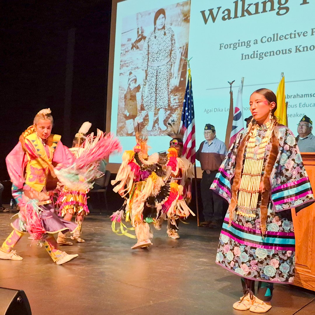 WYOEducation's tweet photo. Supt. Megan Degenfelder and the #WyDeptEd Standards & Assessment team welcomed over 600 attendees to the Native American Education Conference, which provided a vital platform for advancing Indigenous education and language revitalization. https://t.co/OmSNdqHBGr
#WyoEdChat https://t.co/yKe4wB2cEI
