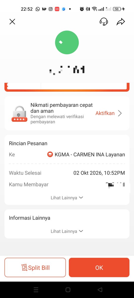 carmenpink06's tweet photo. hari ini sedikit hectic ya, sekarang baru agak longgar. jangan lupa ikut donasi, all in for sayang ku reumenping 

#CARMEN
#DukungCarmen2026KGMA https://t.co/mOLFdr3GPy