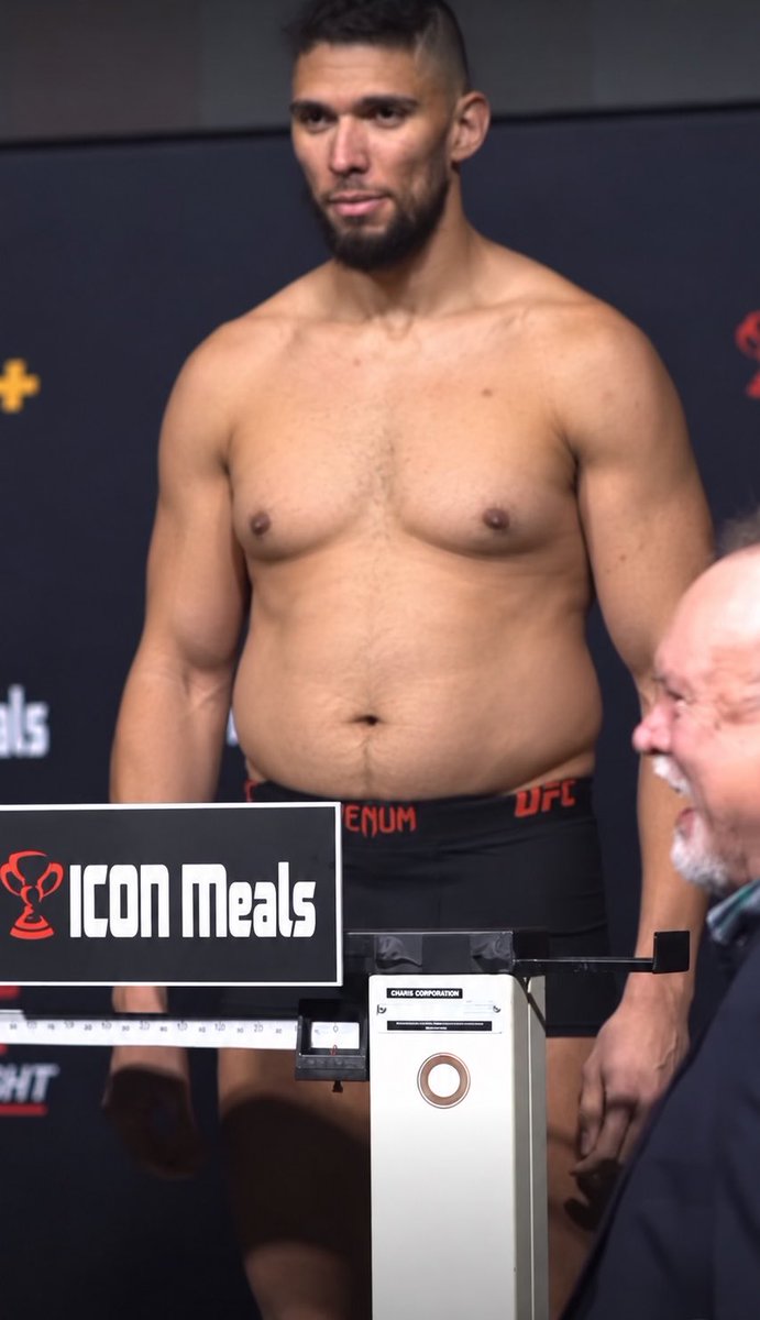 The_FightFiles's tweet photo. Johnny is looking chunky #ufc332 https://t.co/xQQiRuhFah