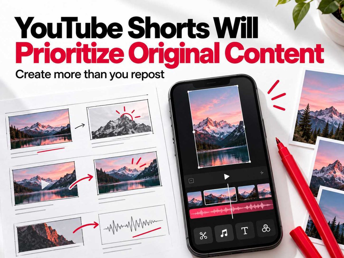 WeAreSyncVault's tweet photo. YouTube Shorts just changed the game for repost pages.

YouTube says Shorts recommendations will now prioritize original content and reduce reach for channels that mainly re-upload other creators’ clips without adding real value. Commentary, storytelling, analysis and unique edits matter more now. Simple reposts, lazy voiceovers and bulk template edits may not travel the same way anymore. Source

For creators, this is a big signal.

The platform is moving attention back toward people who actually create, not accounts that recycle.

Original ideas are becoming the real growth hack.