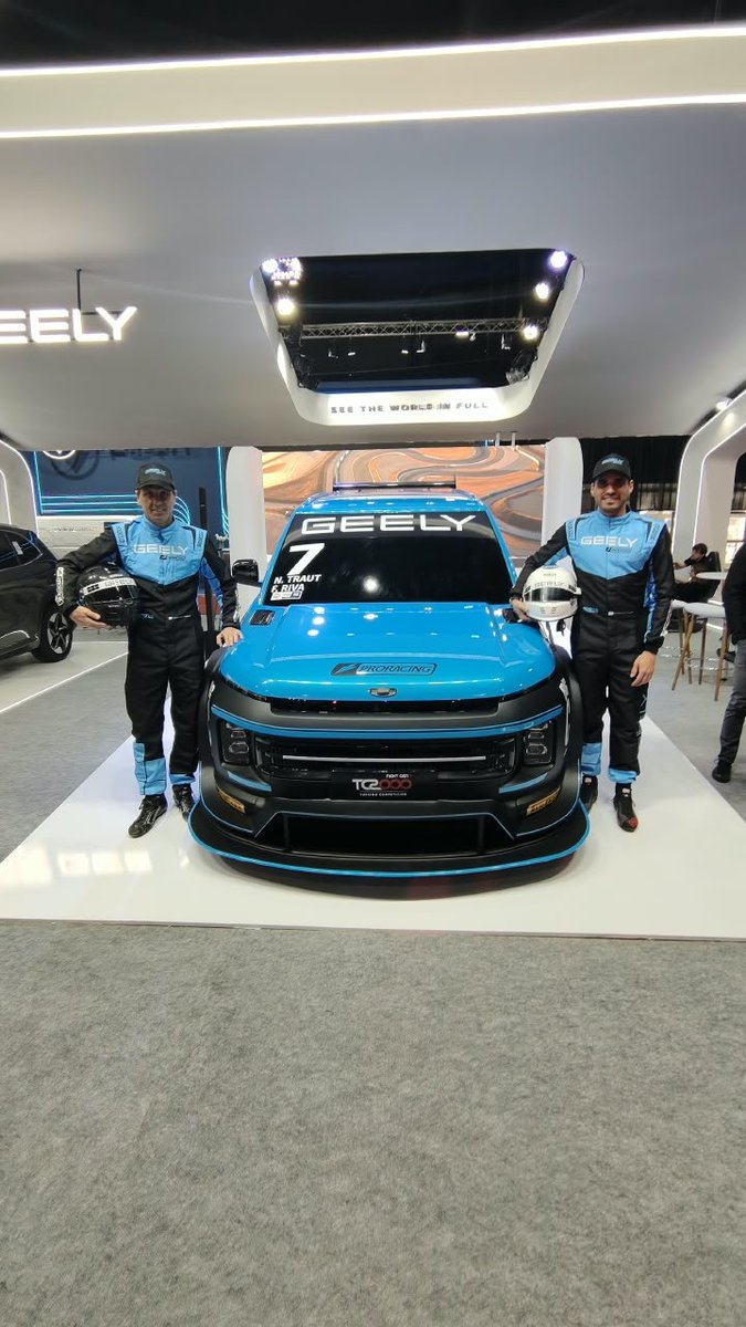 CarburandoTV's tweet photo. 🆕 Durante la mañana de hoy se presentó la nueva Geely Icon, modelo que se incorporará al Campeonato de TC2000 YPF Energía Argentina.
👉 Franco Riva y Nicolás Traut serán los pilotos oficiales de la marca.
#TC2000 #YPFInfinia #EnergiaArgentina @YPFoficial @SuperTC2000 https://t.co/Nmb05LOXqa