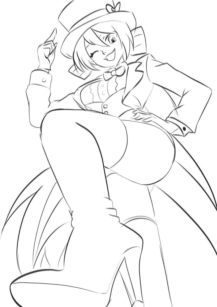 Alenk200's tweet photo. Quick sketch
#vocaloid #hatsunemiku https://t.co/N765l7F9w6