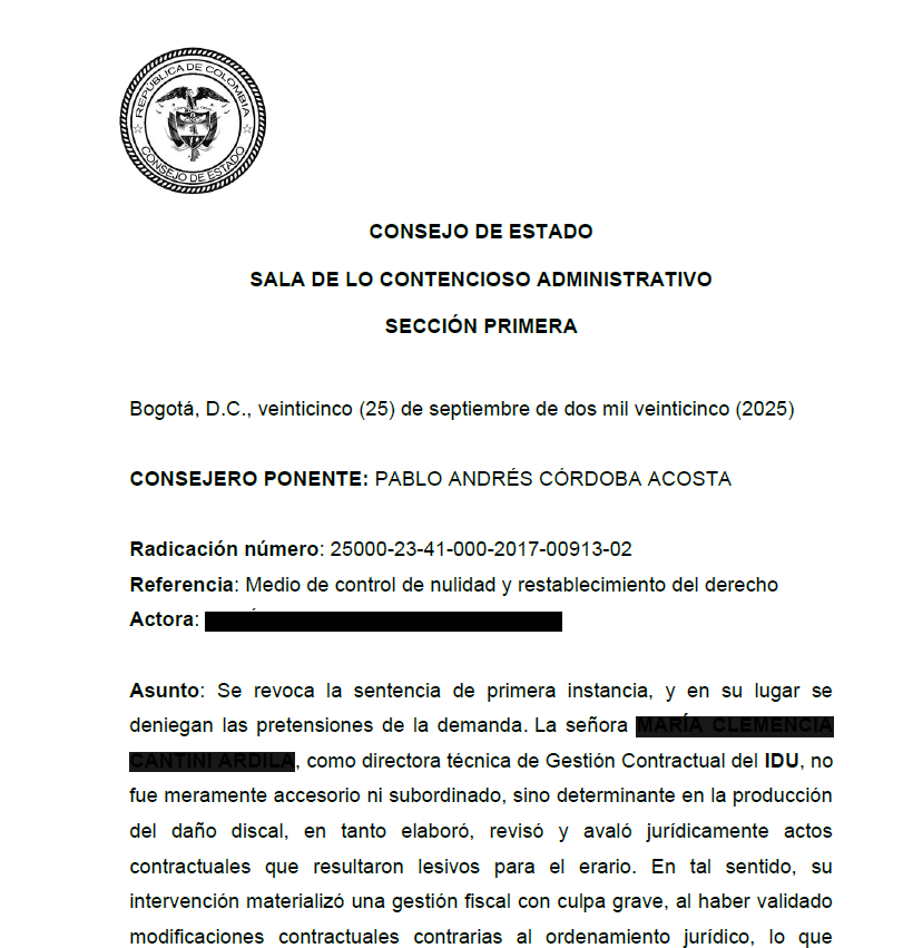Danihel_40's tweet photo. Los funcionarios que elaboran, revisan o avalan jurídicamente actuaciones contractuales pueden ser fiscalmente responsables cuando sus actuaciones faciliten o permitan decisiones contrarias al ordenamiento jurídico que ocasionen detrimento patrimonial al Estado. https://t.co/AajPhogDhc