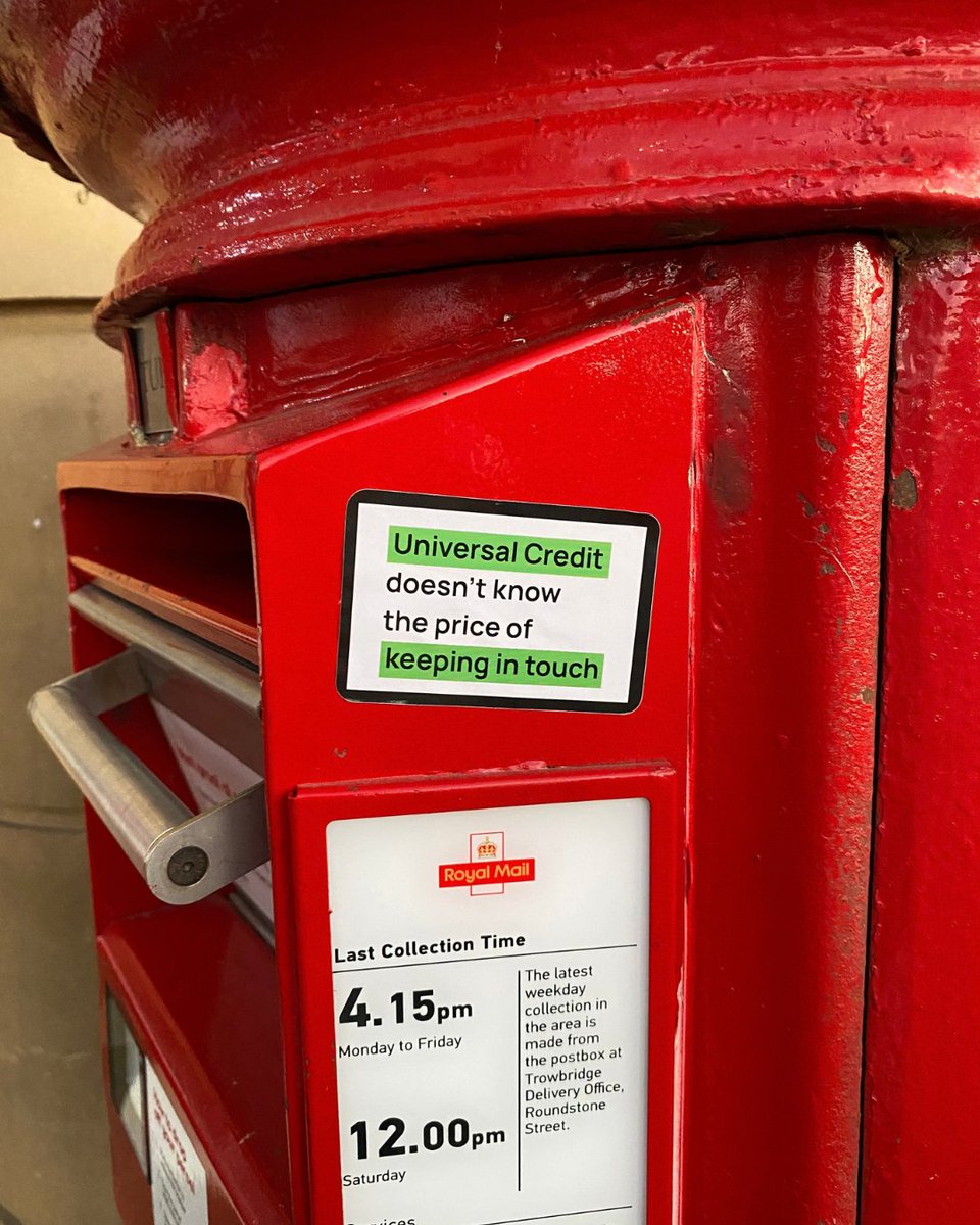 TrussellUK's tweet photo. Universal Credit doesn't know the cost of a pint of milk. Or heating. Or the bus.

It was never set based on how much essentials cost. Leaving millions without enough to live on and forced to turn to food banks.

✋But we have a chance to change that. https://t.co/jvAkqfDnSB