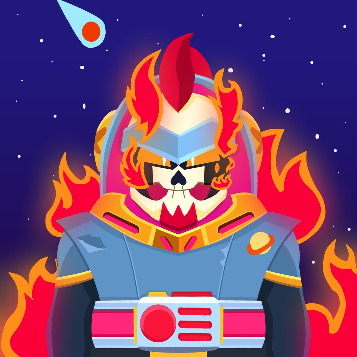 Anoxite_'s tweet photo. ☄️🔥Through the Astral Fire and Flames🔥☄️
#brawlstarsart https://t.co/EsL7TtzsiY