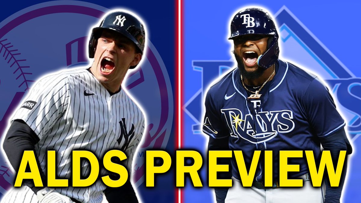 RyanGarciaMLB's tweet photo. Previewing the 2026 ALDS with Smith Brickner!

- Schlittler's Path to Being an Ace
- Ben Rice is a Lineup Anchor
- Why NYY Can Beat TBR

WATCH: https://t.co/BzuORUlJCk https://t.co/Pp7TfHocKD