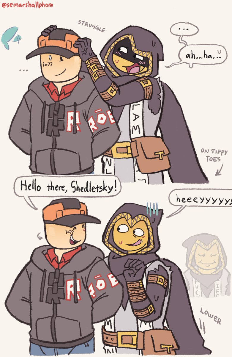 SEMARSHALLPHORE's tweet photo. Fanart for @meridian_cities
Started this a few days ago but I got caught up with moving apartments, haha. Very fun drawing these guys! https://t.co/H9Sk8NsRYq