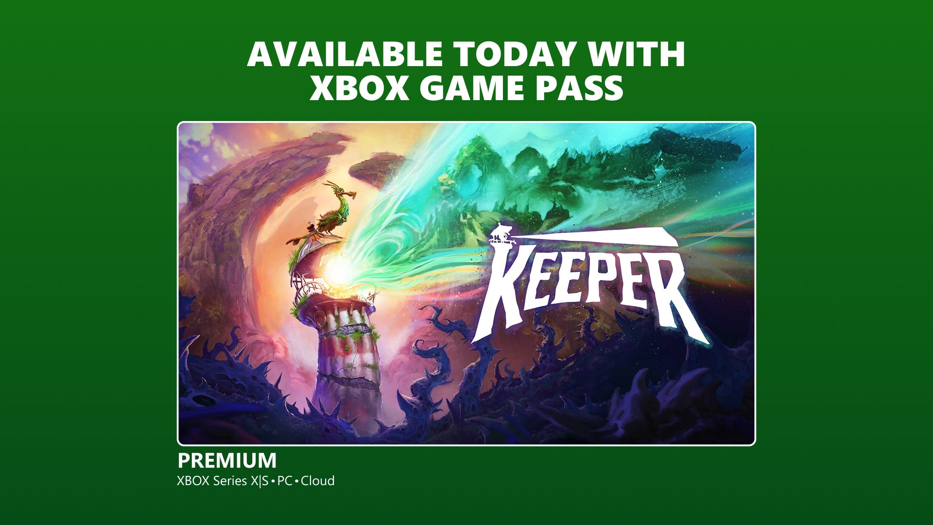 Available Now on Xbox Game Pass