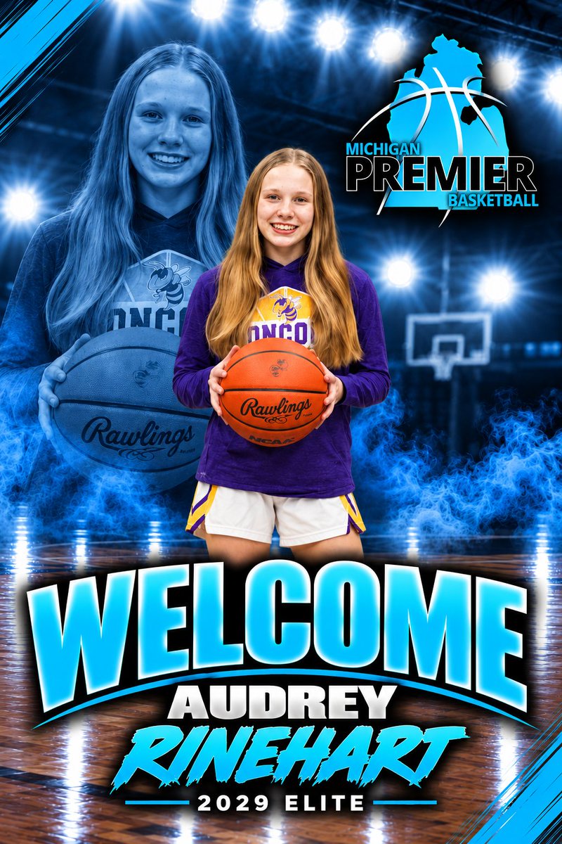 MIpremierbball's tweet photo. Welcome Audrey Rinehart!! https://t.co/VqmtCMbq3P