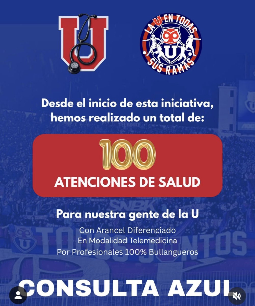 ConlaUSiempre_'s tweet photo. En cosas que valen la pena difundir.

Un grupo de 18 camaradas profesionales de la salud se organizaron para realizar consultas médicas a todo el pueblo azul.

Proyecto 100% autogestionado por hinchas 
La U es su gente 🦉💙

#VamosLaU https://t.co/lHt0uSkoXD