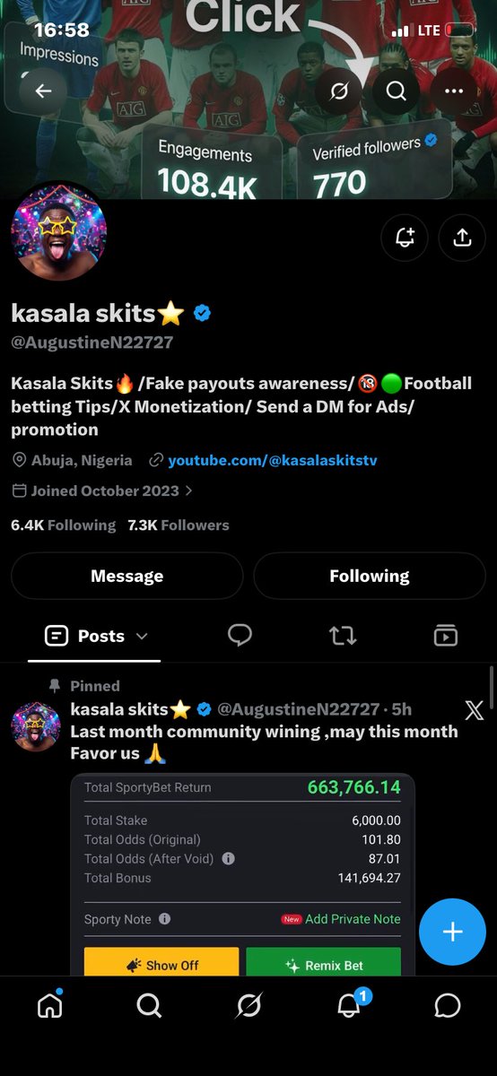 ayomide_ad66647's tweet photo. @officialmoore7 @AugustineN22727 Done ✅ 
8119707370 opay qudus 
🧘🏿‍♂️🧘🏿‍♂️ https://t.co/lYFP5z2rRk
