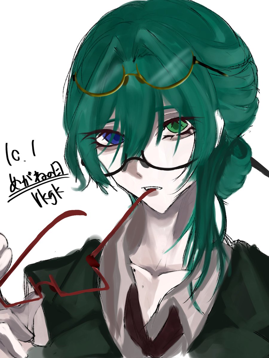 su1v_suiu's tweet photo. 大遅刻

  #めがねの日 #OC https://t.co/95etl3upOr