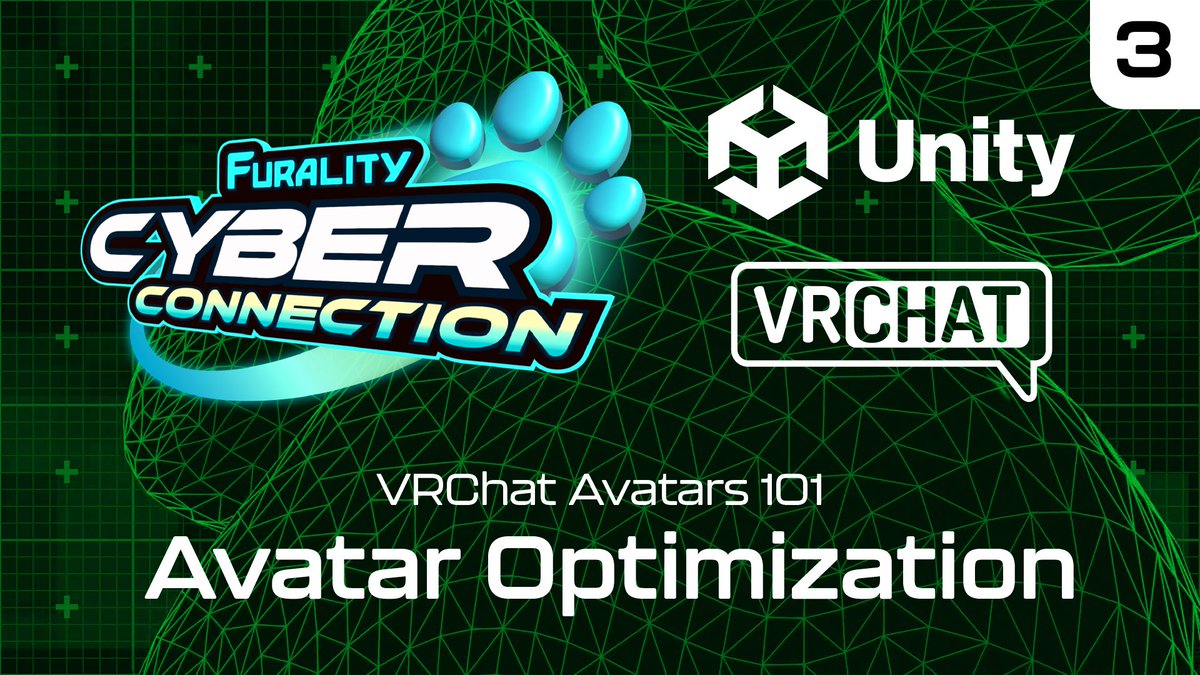 furality's tweet photo. A trilogy of educational segments from previous Cyber Connection streams are now up on YouTube! 🤩

Come join Marty and Leo as they share their expert knowledge on everything you need to know about VRChat avatars. 🔍

Link 👇 https://t.co/ppyqcYFPCf
