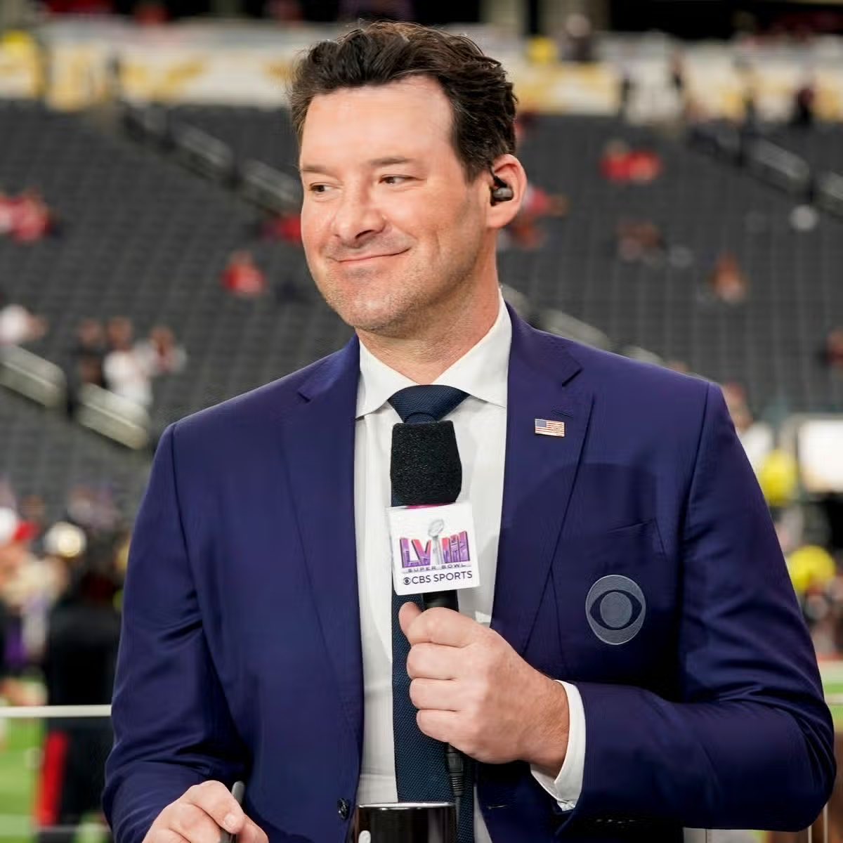 SleeperNFL's tweet photo. BREAKING - Tony Romo is OUT at CBS. https://t.co/ND6LvtTDmr