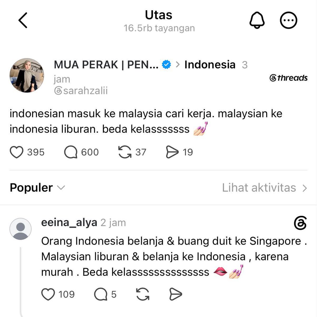 sosmedkeras's tweet photo. ngelawan kok netizen indo, lgsg kasih savage lah🤤￼ https://t.co/d3e4yiQPyZ