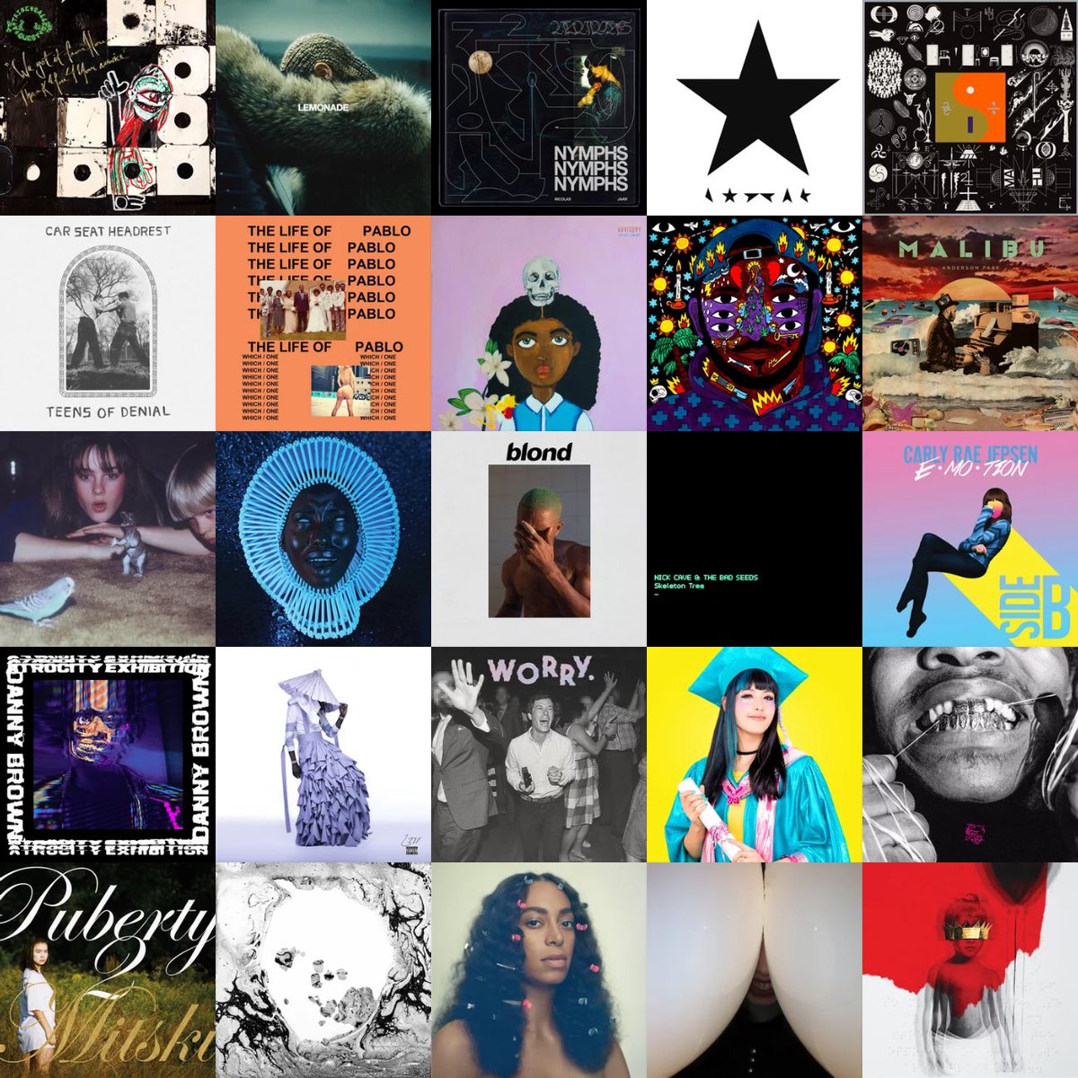 NotRealMusic's tweet photo. Best 2016 album here? https://t.co/ZkI6WT1Lgg